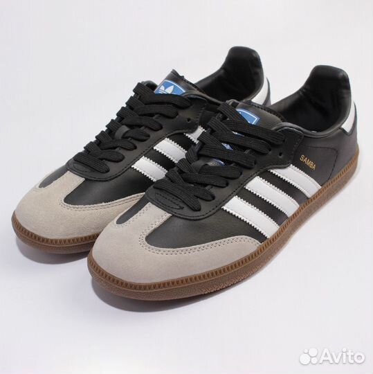 42 Кеды Adidas Samba Vegan, Black Gum (42)