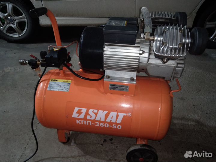 Компрессор воздушный 50 литров бу