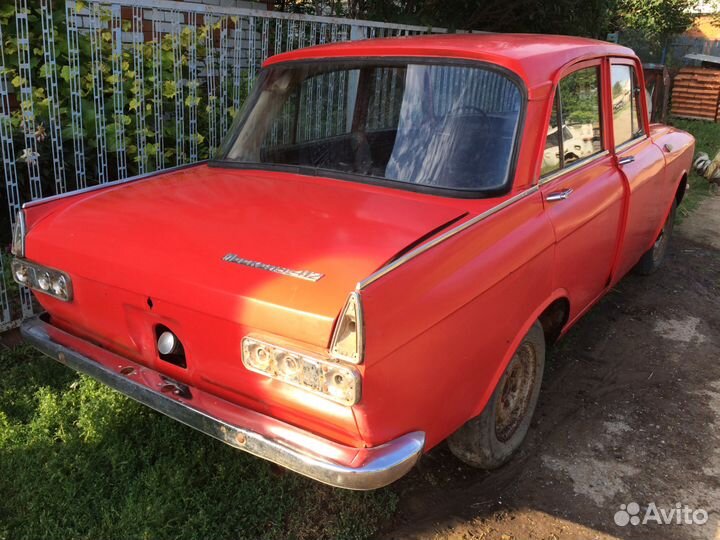 Москвич 412 1.5 МТ, 1980, 33 000 км