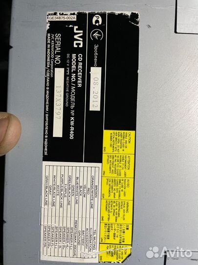 Магнитофон JVC