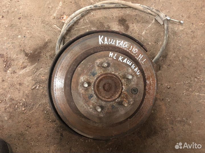 Nissan qashqai j10 ступица задняя