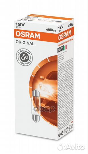 Лампа 12V 10W SV8,5-8 osram original line 1 шт