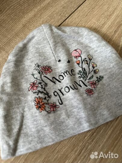 Летние шапки 6-9 мес