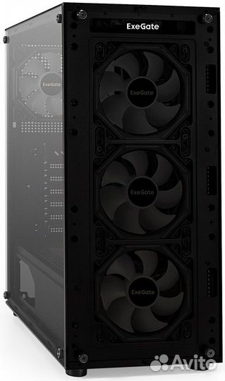 ExeGate i3 base 500W Black