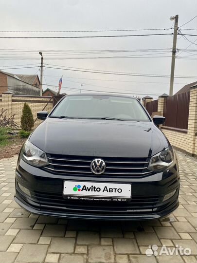 Volkswagen Polo 1.6 AT, 2016, 125 000 км