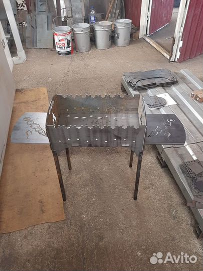 Мангал раскладной