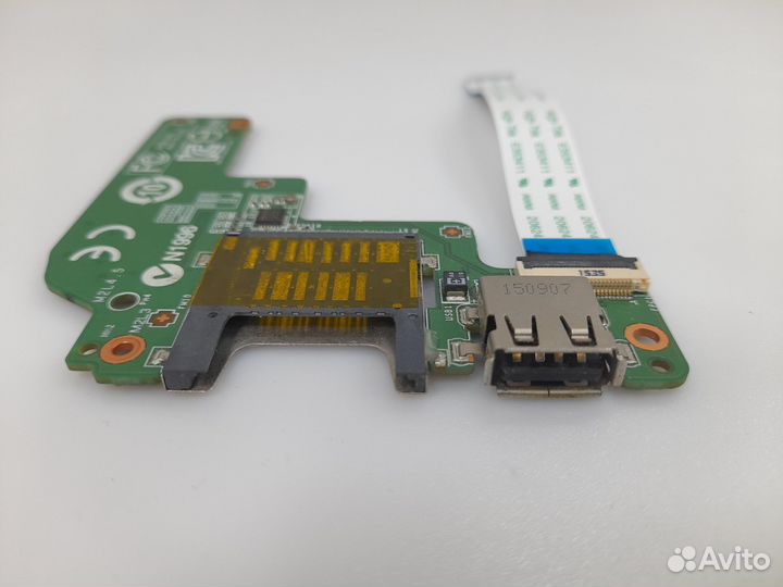 Плата расширения USB, картридер MS-16J12, Ver: 1.0