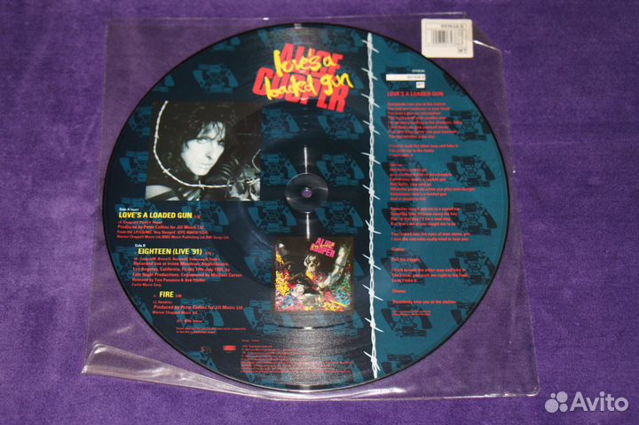 Пластинка - Alice Cooper - Picture Limited Disc LP