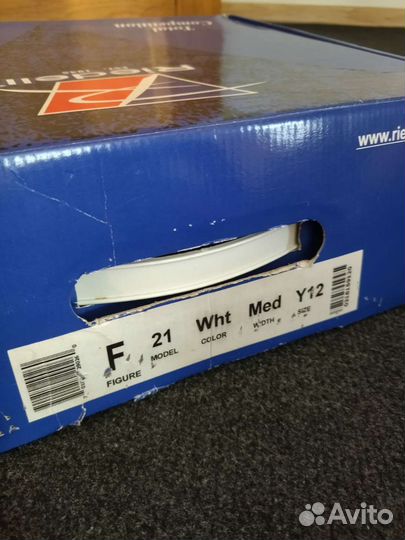 Фигурные коньки Riedell (размер 12)