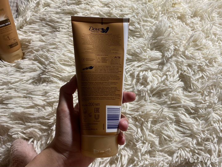 Крем dove автозагар