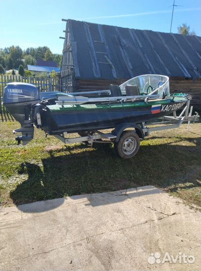 Моторная лодка Обь 1 зич