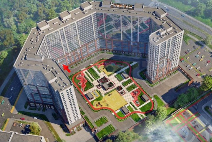 Аренда помещения ЖК Европейский парк, 54.7 м²