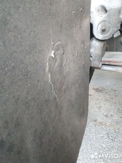 Бак алюминиевый на Вольво с креплениями