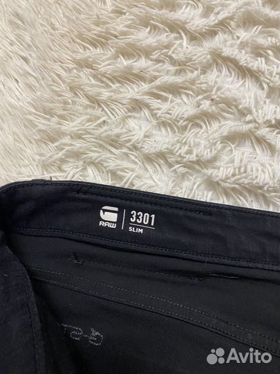 Джинсы G-Star Raw 3301 Slim 35x38 Оригинал