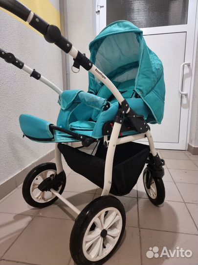 Коляска 2 в 1 индиго