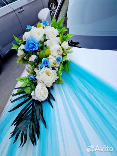 Свадебные Украшения на машину
