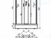 Душевая кабина 90*90*220 с низким поддоном