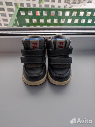 Ботинки демисезонные 19 размер