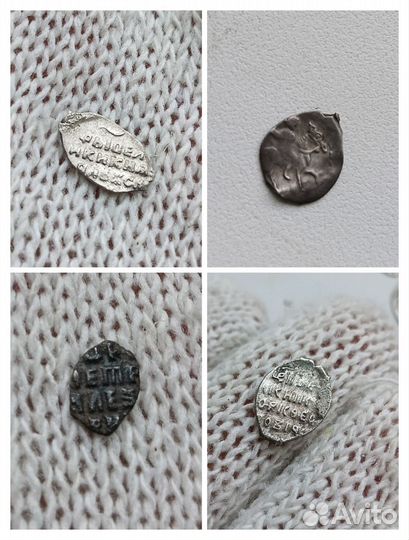 Набор чешуи (монеты 17-18 веков)
