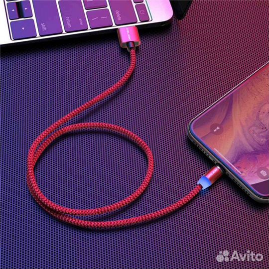 Магнитный кабель USB- Micro USB или USB-Type C