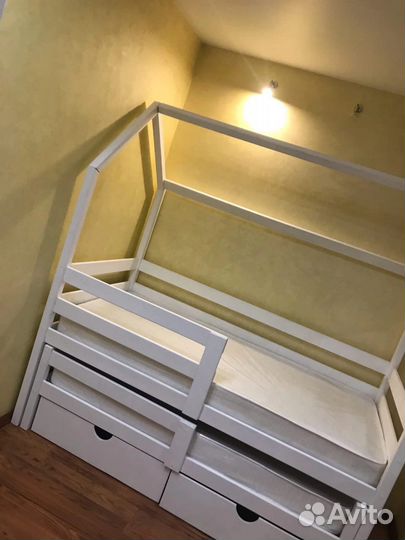 Детская кровать домик