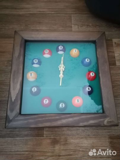 Часы для бильярдной