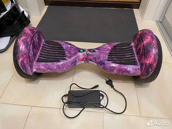 Гироскутер GT Smart Wheel, розовый космос