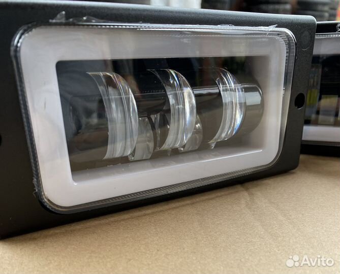 Противотуманные фары LED 2110-14 5 линз дхо 50w