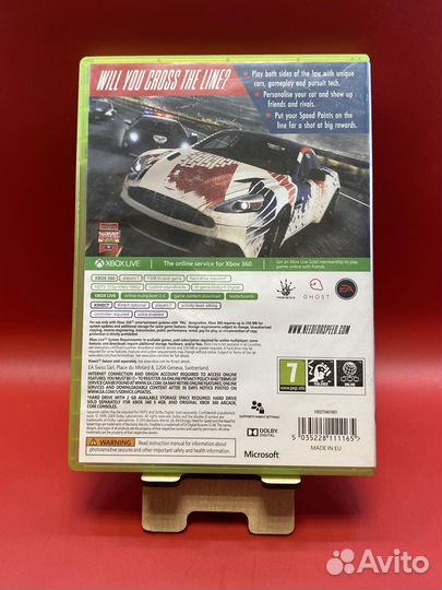 Диск Xbox360 - Need for Speed: Rivals