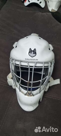 Шлем вратарский vaughn. Размер SR (Взрослый)