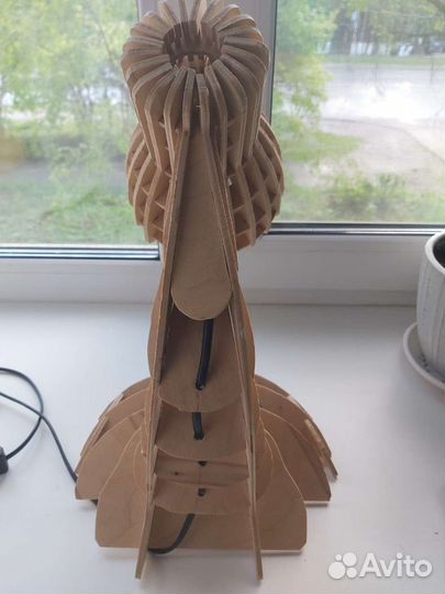 Лампа настольная ручная работа