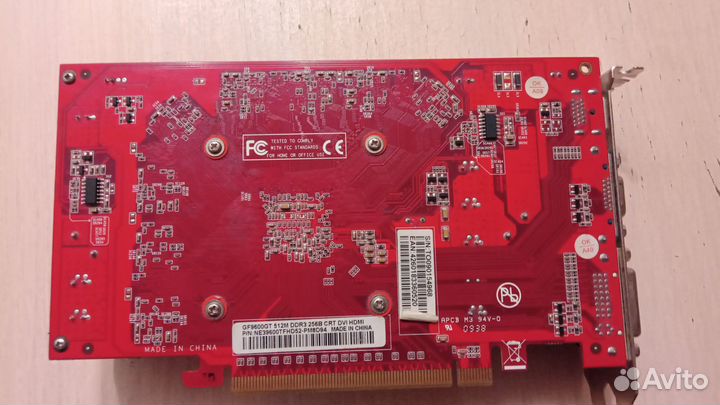 Видеокарта gf9600gt 512mb
