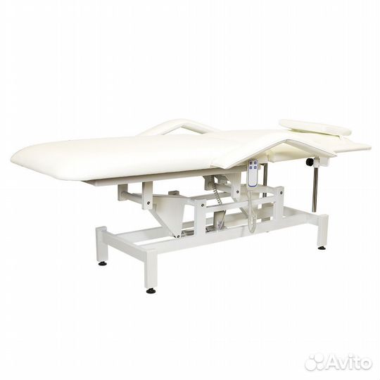 Кушетка массажная мд-850, серебристая