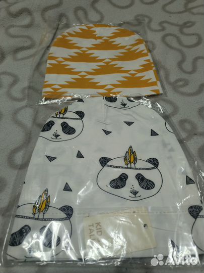 Шапочки на лето для девочки 2-4 года пакетом