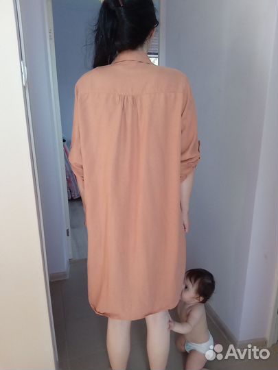 Платье рубашка maison david