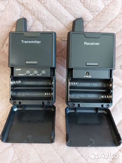 Микрофон петличный беспроводной для видеокамеры