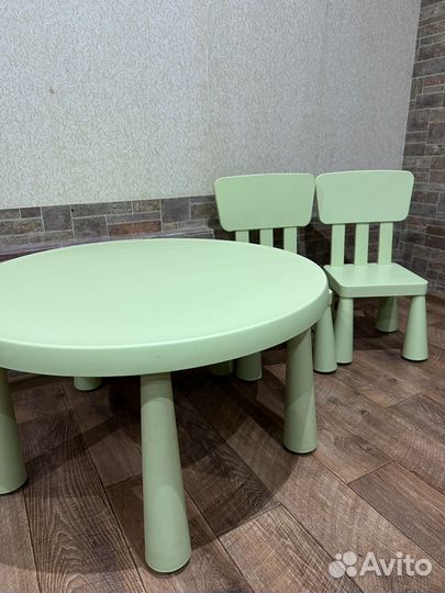 Стол и 2 стула IKEA