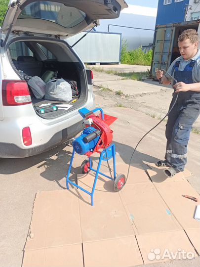 Измельчитель веток Draxter У-250 в аренду