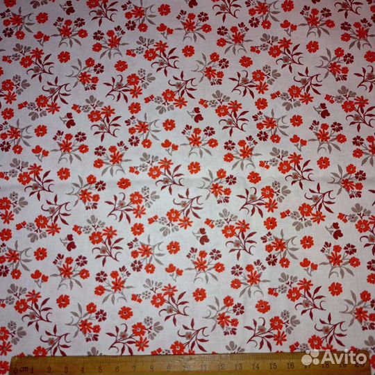 Перкаль, отрез 2,2х1,5 м