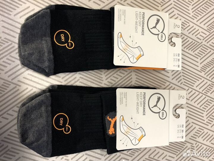 Носки пума размер 35 38 супер технологичный