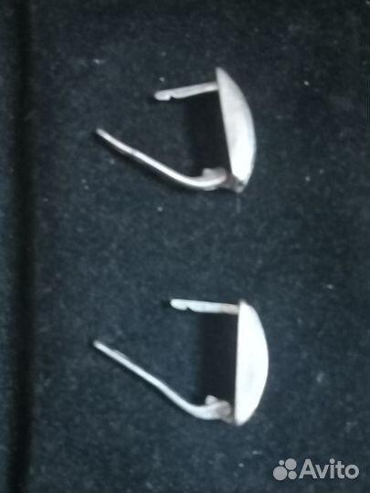 Серьги серебро