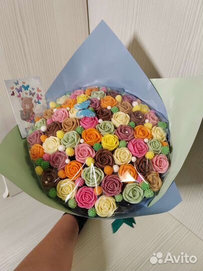 Шоколадные розы