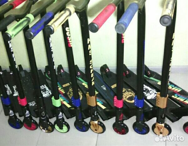 Самокаты трюковые и городские