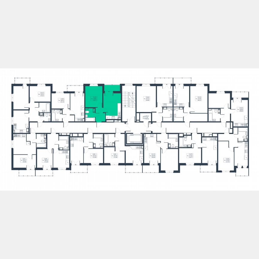 1-к. квартира, 35,3 м², 8/8 эт.