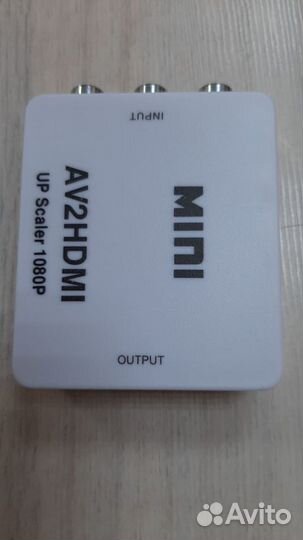 Конвертер из 3 RCA в hdmi (из тюльпанов в цифру)