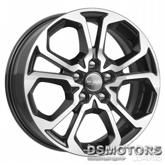Диски кс892 6.5/17 5x114.3 ET50 d66.1 алмаз чёрный