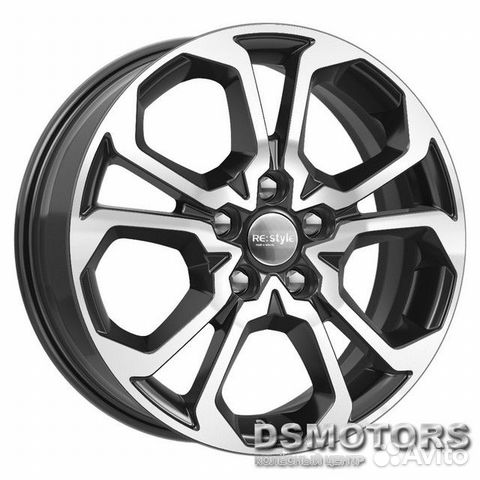 Диски кс892 6.5/17 5x114.3 ET50 d66.1 алмаз чёрный