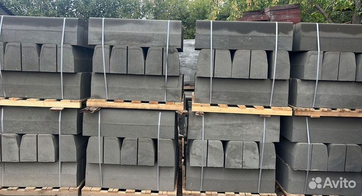 Бордюр садовый дорожный с монтажом