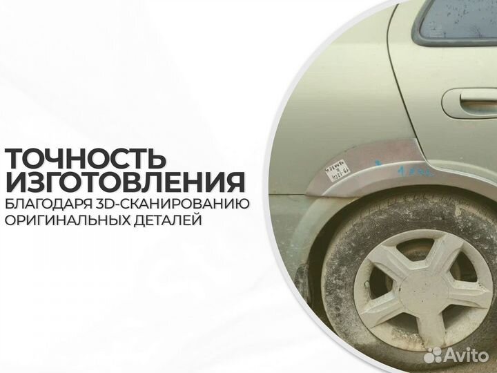 Ремонтные пороги и арки для Volkswagen Воронеж