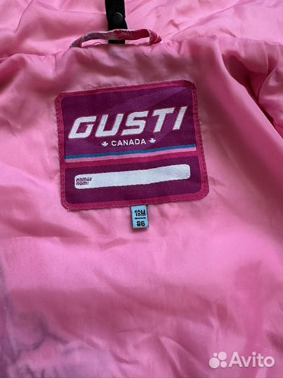 Ветровка для девочки Gusti 86